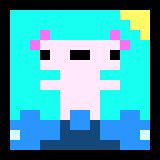 [aaae03] Axolotl Painting 1