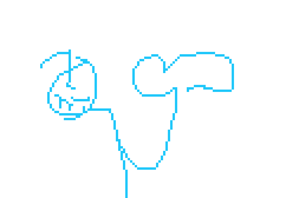 [32a098] broccoli head ass