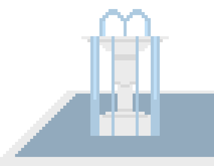 [0ef301] fountain