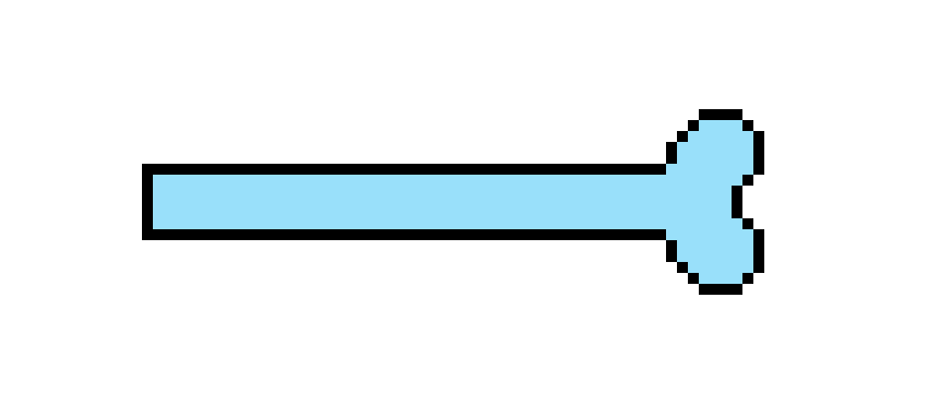 Undertale Bone Attack sprite