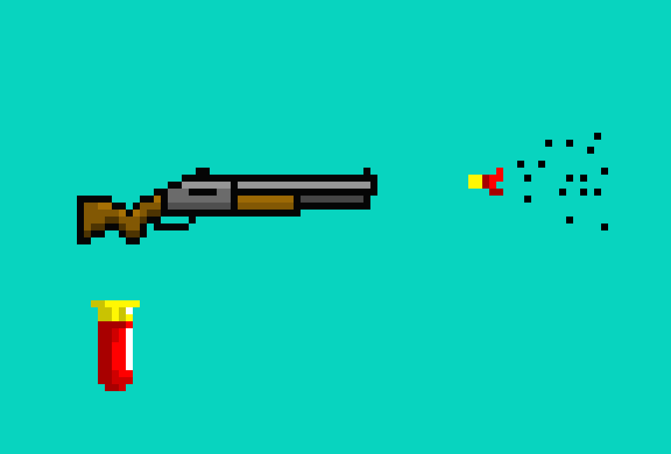 [5cd5f5] Shotgun Sprite