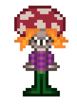 [6e18cc] Mushy the Mushroom Monster