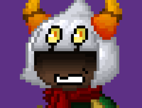 [777455] I said-- Back OFF!! *he then attacked Kirby once more, hitting him with rather large blasts of energy.*