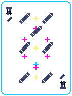 [a949bf] 7 of Swords