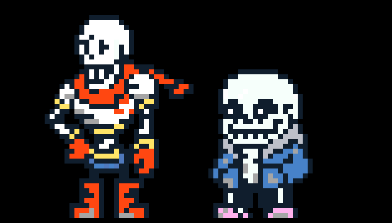 [d082ec] 8 bit sans and paps