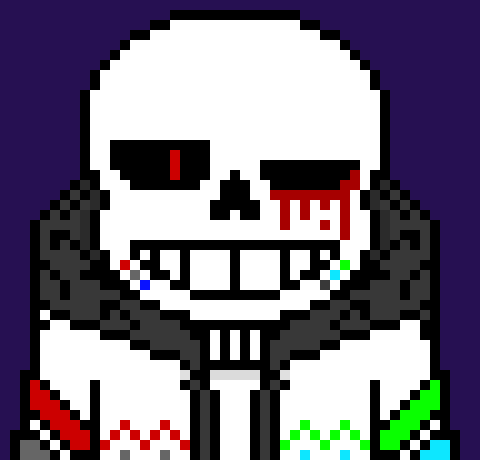 [7c78a2] *turns Deletion's soul blue and throws him into the air into spikes, then slams him into the ground