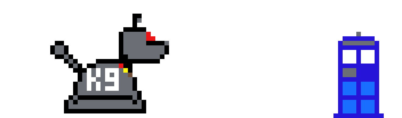 Doctor Who pixel art