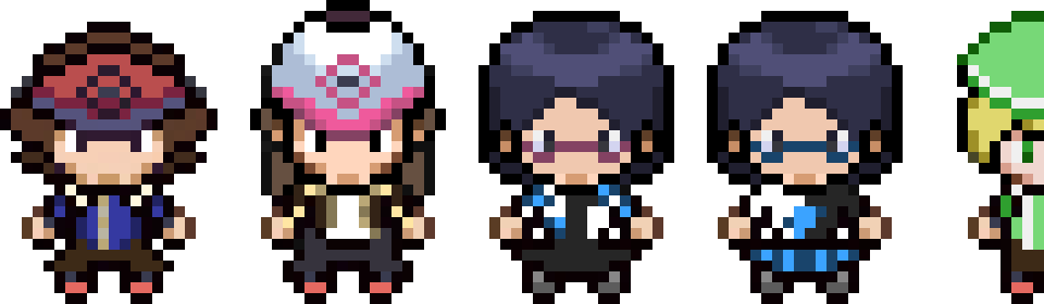 [c29e51] Unovan main characters and rivals