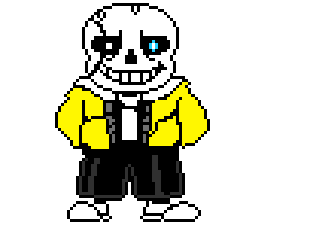 Changed Fates Sans updated (hes alphys in this world)