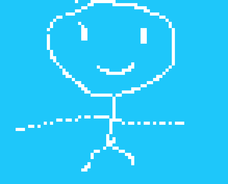 [07888d] Blue guy