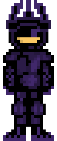 [9b4ea7] Demon Armor Avenger with Shadow Crown