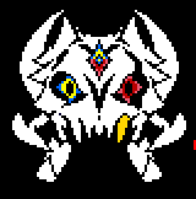 [71fafd] *Starmix summons thousands of blasters that all fire at Future Caftar, then more slam into him and fire*