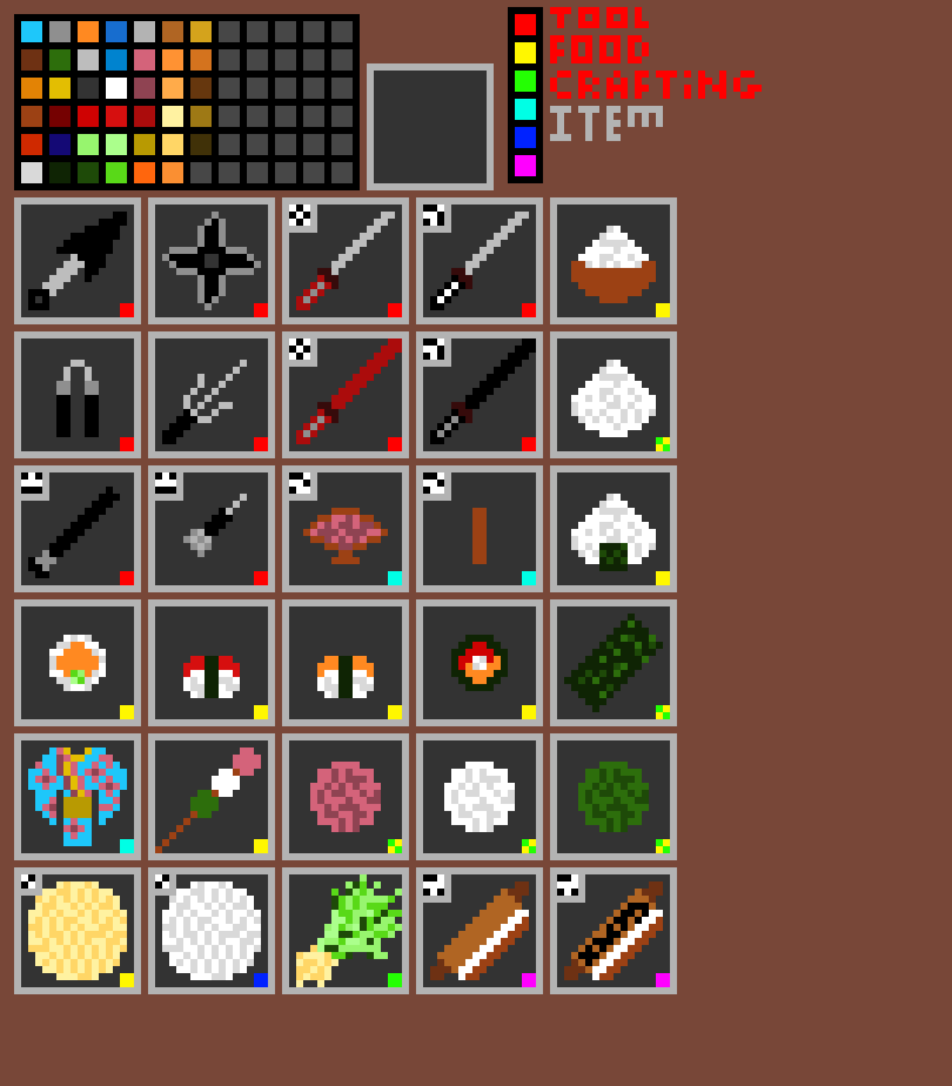 [703b98] Japanese-themed items