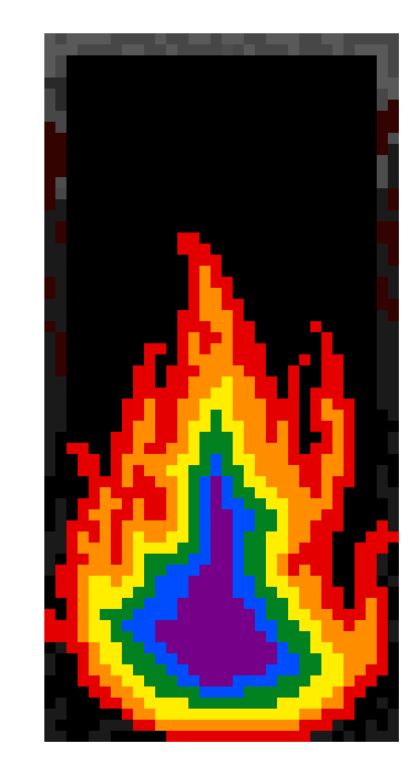 [bf997e] 64x32 fire cape