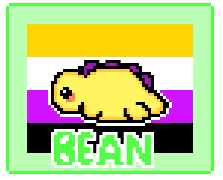 [284f5b] Bean the Non-Binary Dinosaur 