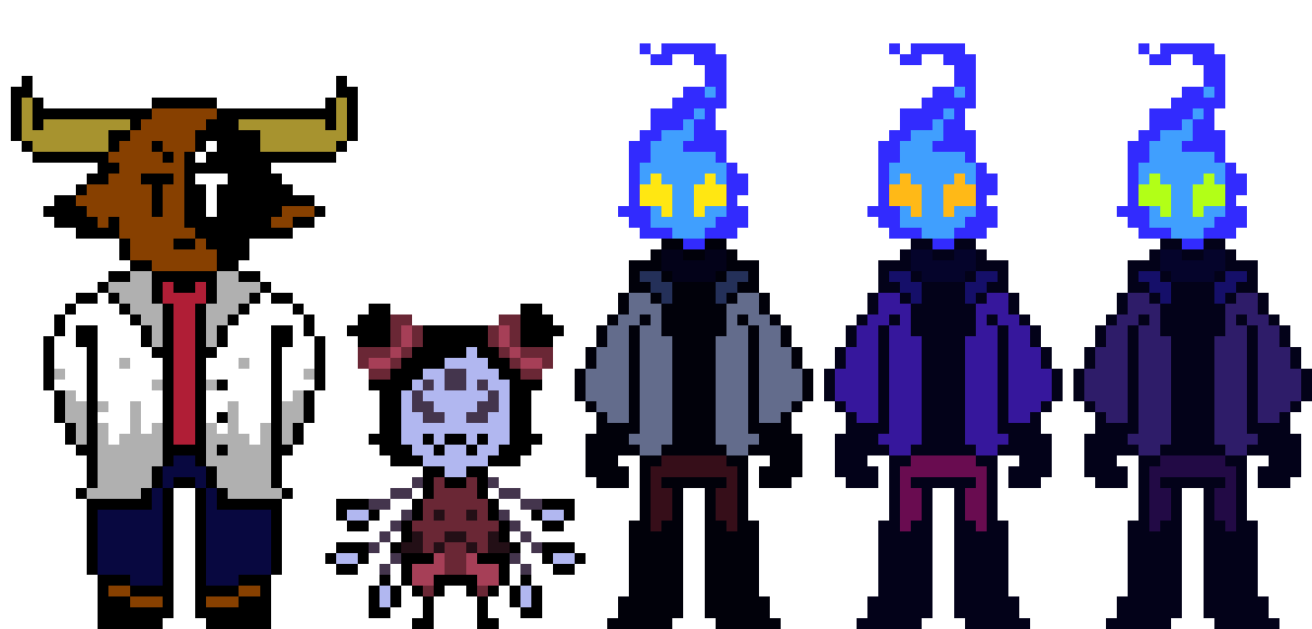 [26018b] undertale purple cast