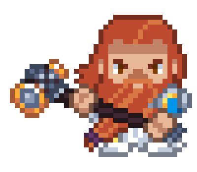 [86d482] Dane the Dwarf Blacksmith