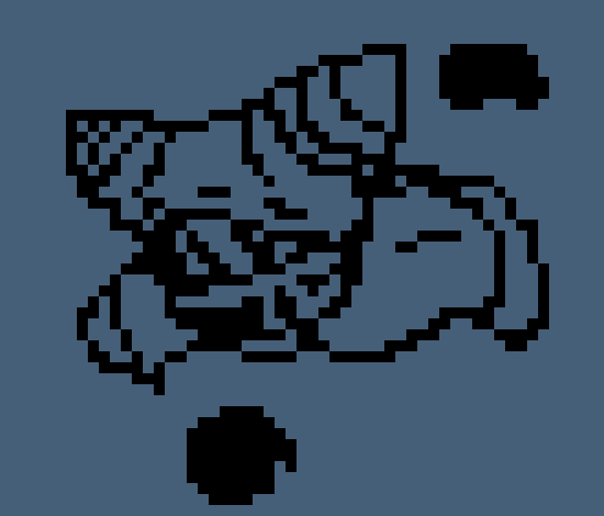 [777455] let me see, *he tried to place a bomb down (not sure if it'd work)*