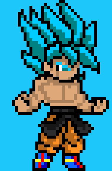 My Version Of: What If Broly and Goku Were Sent To Earth?  Super Saiyan God Form/ Super Saiyan Blue 