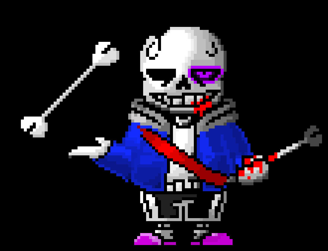 [b604bd] undertale last hope V2 with shading phase 18