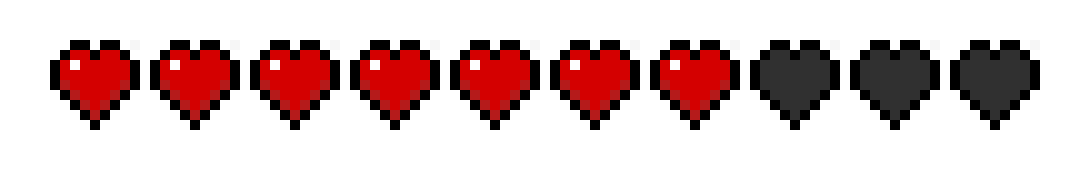 [3c9435] Minecraft health bar -3