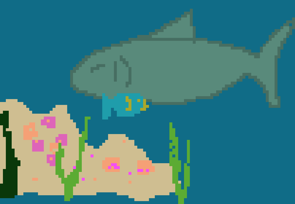[9664c4] shark scene
