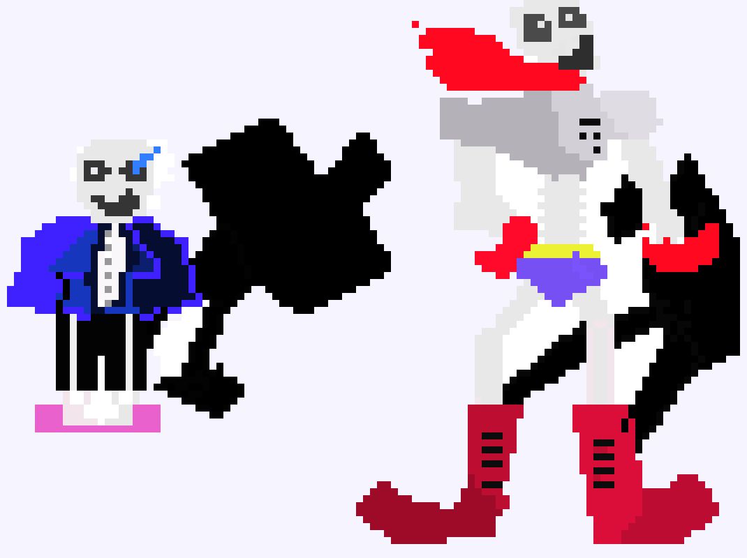 sans and papyrus