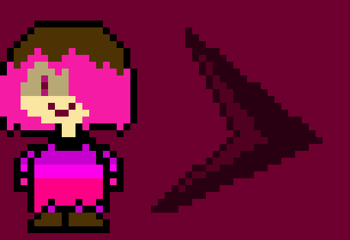 sends a arrow at the sans - 