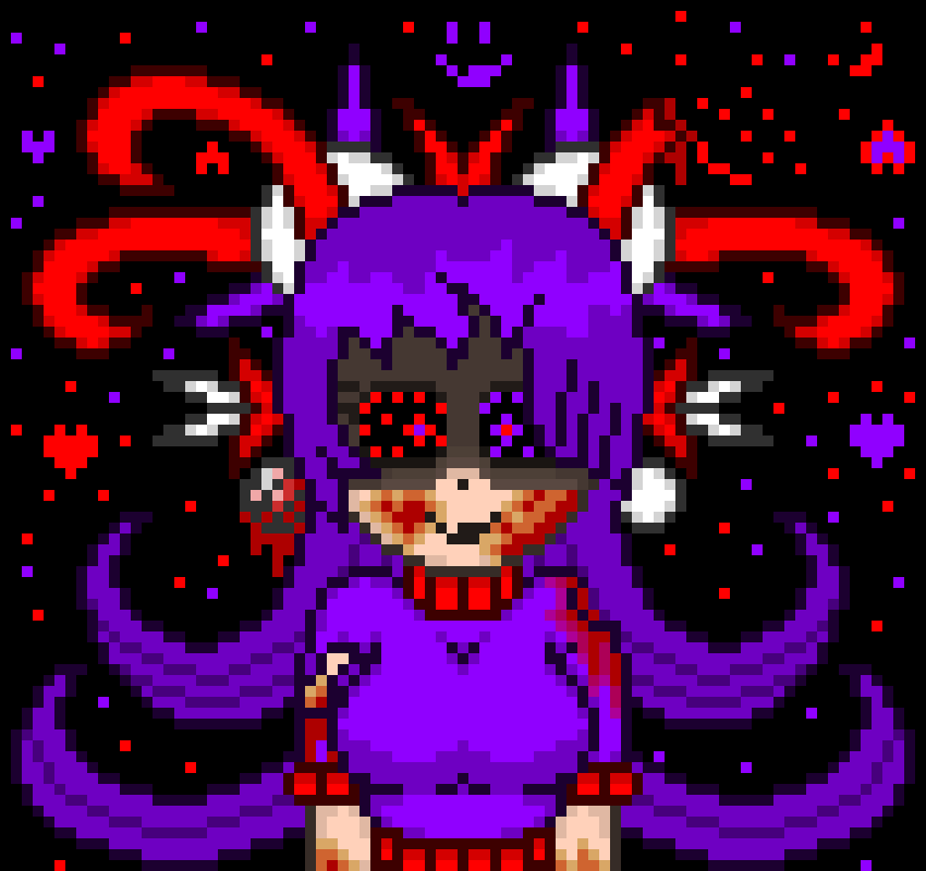 [9a6782] *She just laugh and continue ... eventually flooding the sans' head with blood*