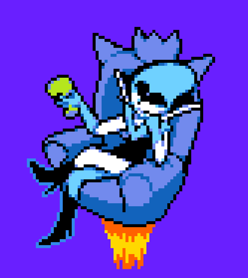Springrat-So Theron edit queen here to make her look like a oc of yours then post in http://pixelartmaker.com/gallery/deltarune-and-undertale-roleplay  if you still want to deltarune rp