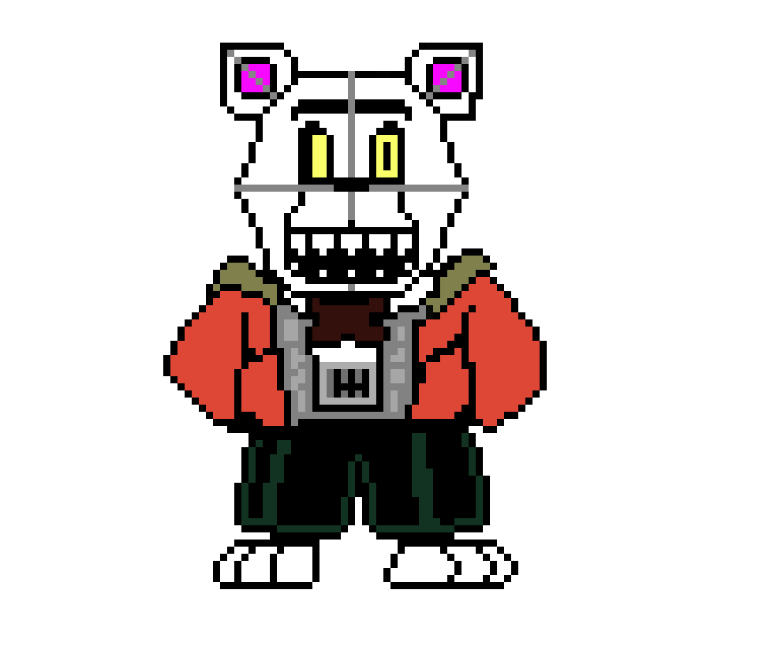 minecraft sister location funtime foxy FELL