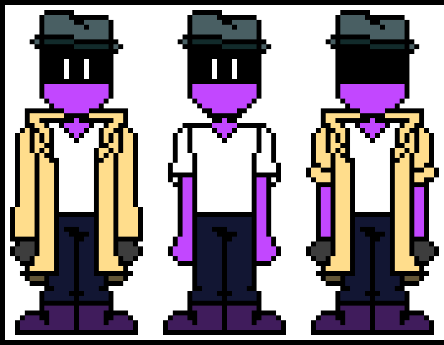 The Purple Detective Alt. Designs