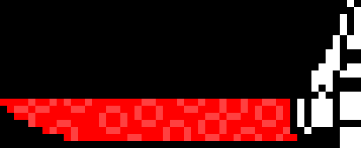 (Frisk's real knife extends out and slashes at mech chara) -Zach