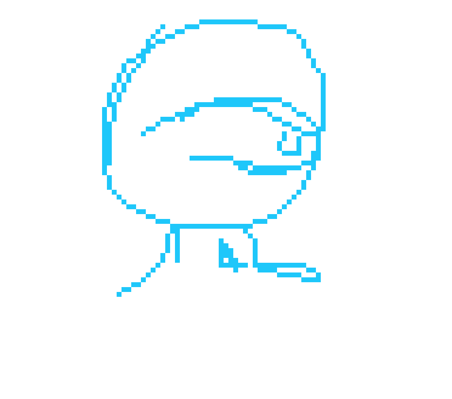 [e84231] I made a bmo summoning a kkk member like mahoraga drawing a few days ago 