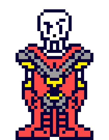 [750104] Papyrus kind of just bathes in the glory of his new outfit.*******