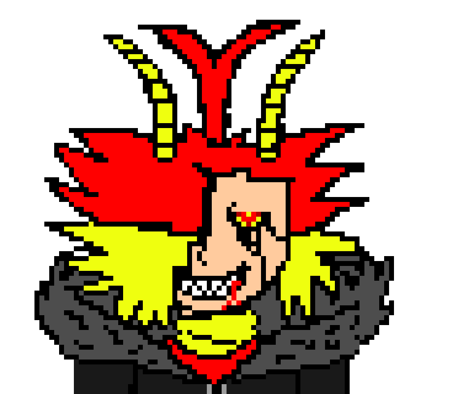 [7b3023] By the way do you know that Nameless is always here but she think her sprite is kinda bad especially her face so she won't show up?