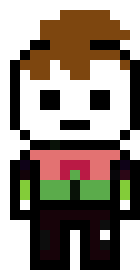 [55a909] danganronpa pixel sprite Komaina Otaka