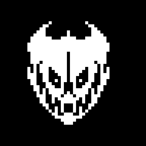 Gaster blaster. -Hammy
