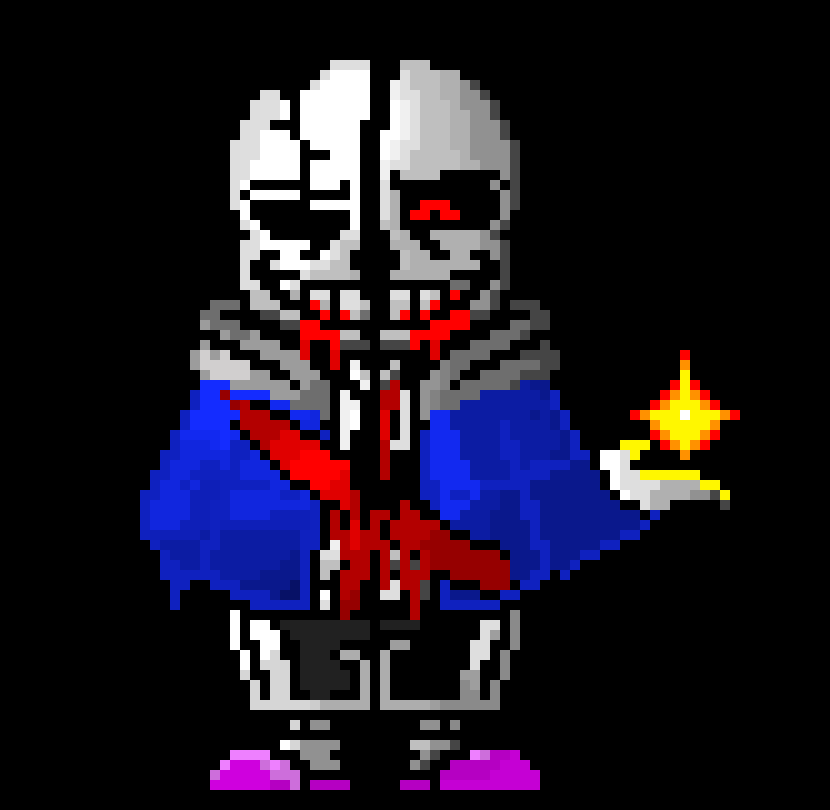 [b604bd] undertale last hope V2 with shading phase 19