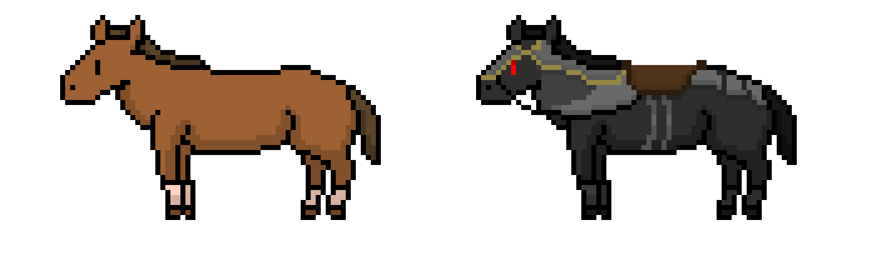 Pastoris Pixel Horses