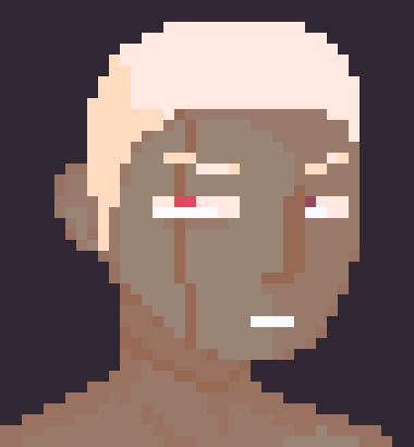 [236914] "Hah... ha ha! I'd tear you apart, 'king' Kennedy- You're no king, just a sad man with fake moustache."