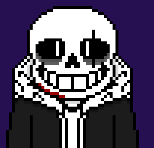 [7c78a2] *grabs Disasvale by the shirt and pulls him forward, stabbing a bone through his chest. He misses his soul however*