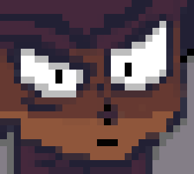 [e27272] *Blood is all over his blade and him* ...