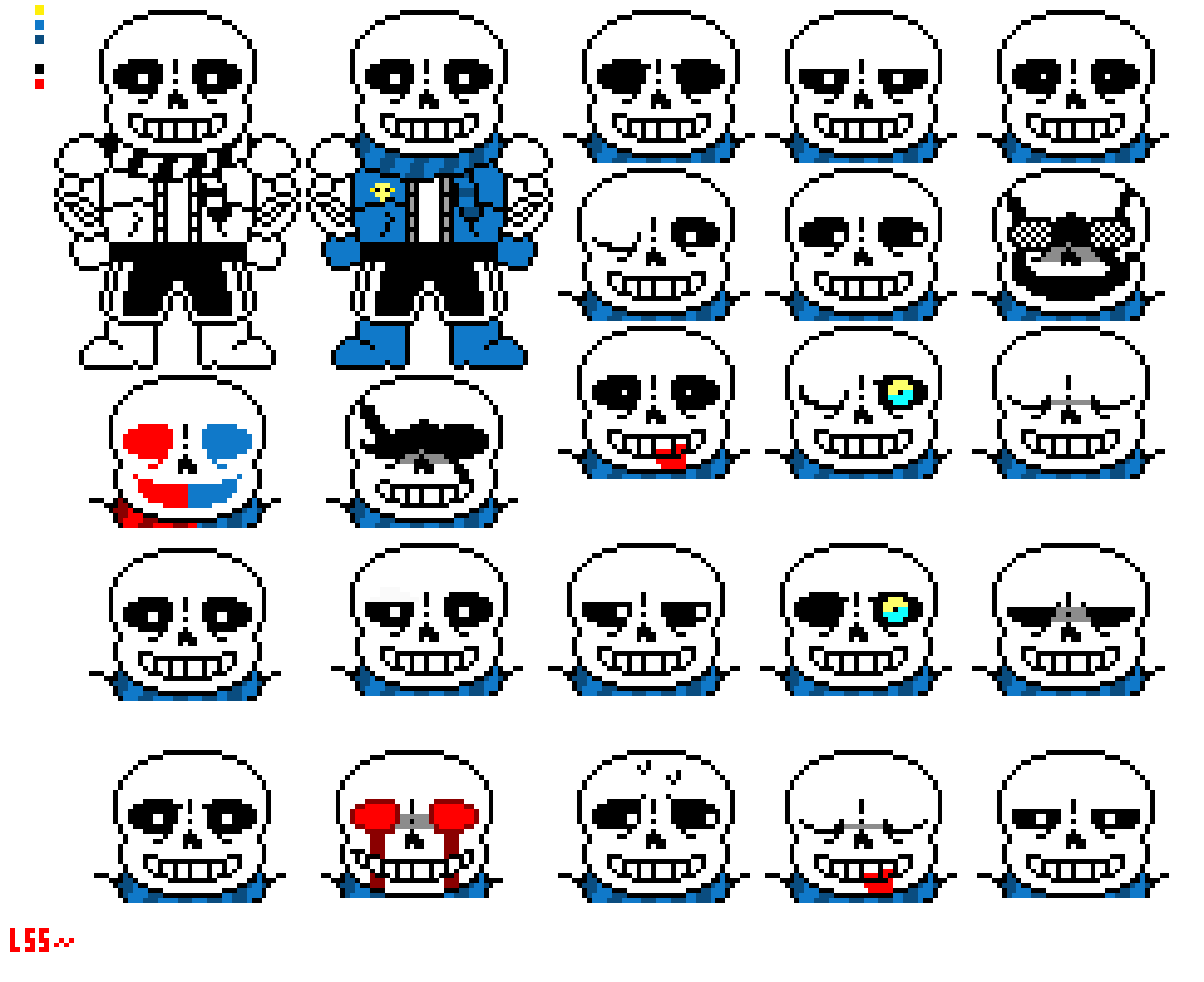 (Also, new spritesheet - pǝʇɹǝʌuI)