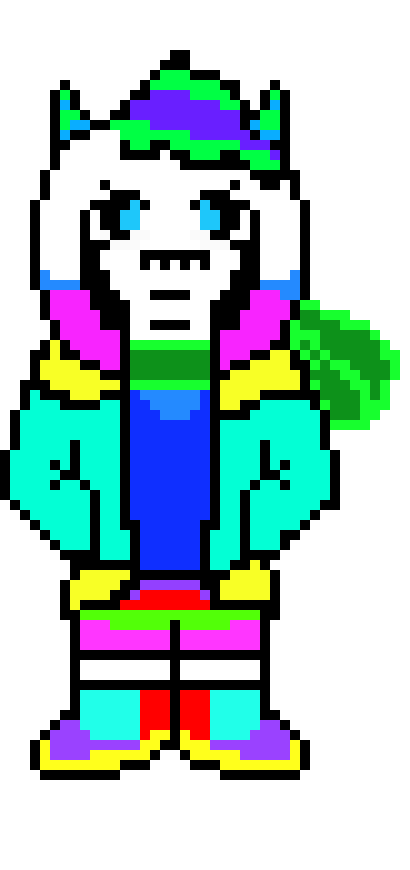 [904ba9] walks in grillbys she change style