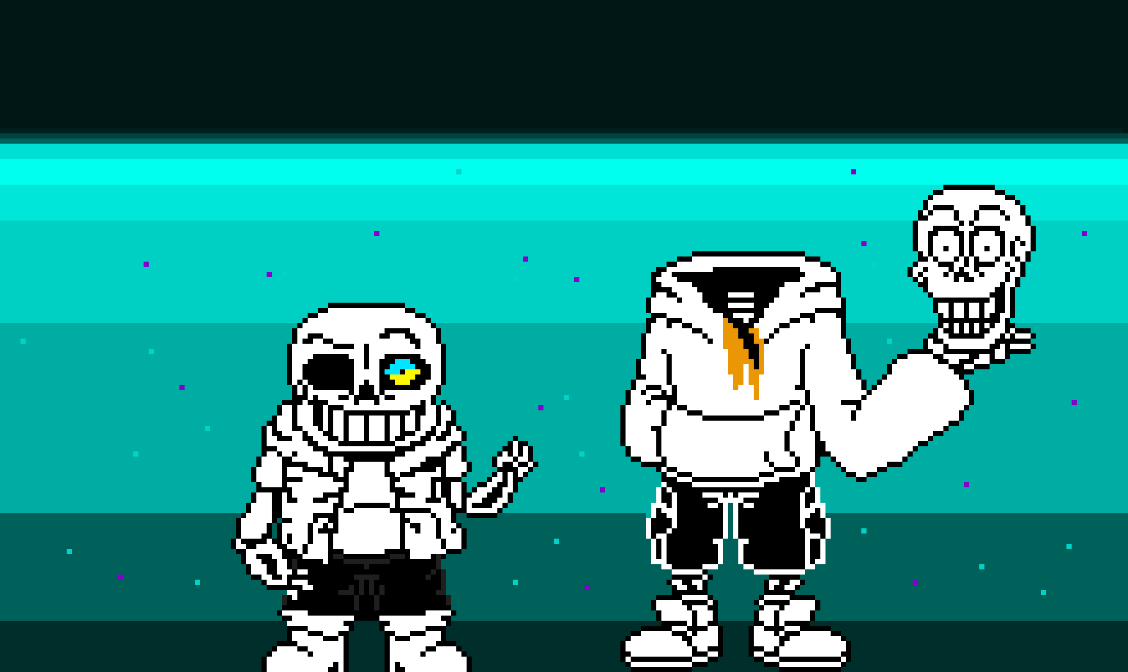 [ce6ea9] ((US Disbelief Sans Phase 3 black and white by Bill 1)