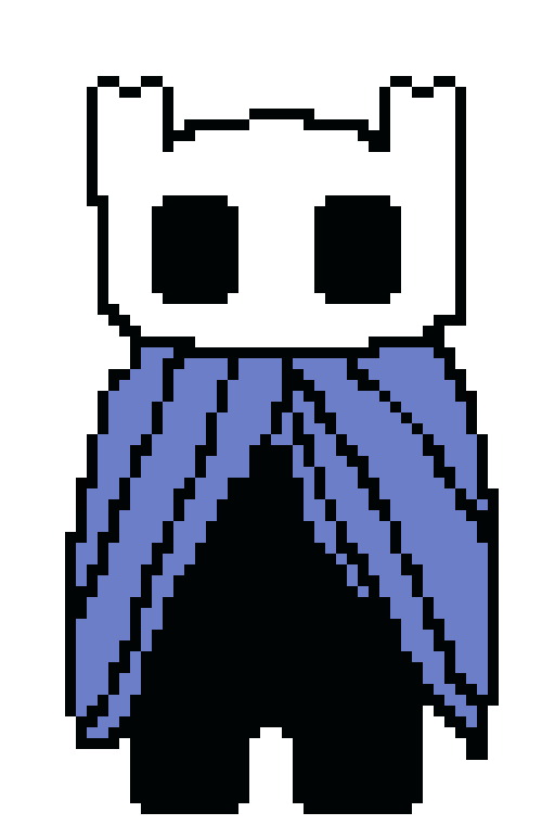 [86e0ac] Hollow Knight Pixel Art!