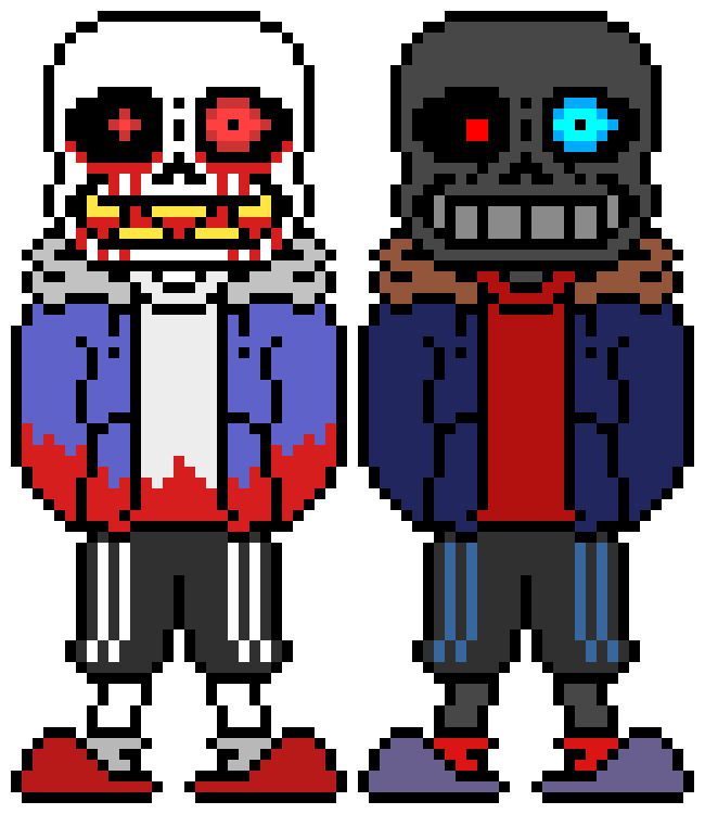 [d6b045] Sans.exe: YOU AREN'T GOD! *Screeches at Madness Deletion Sans*