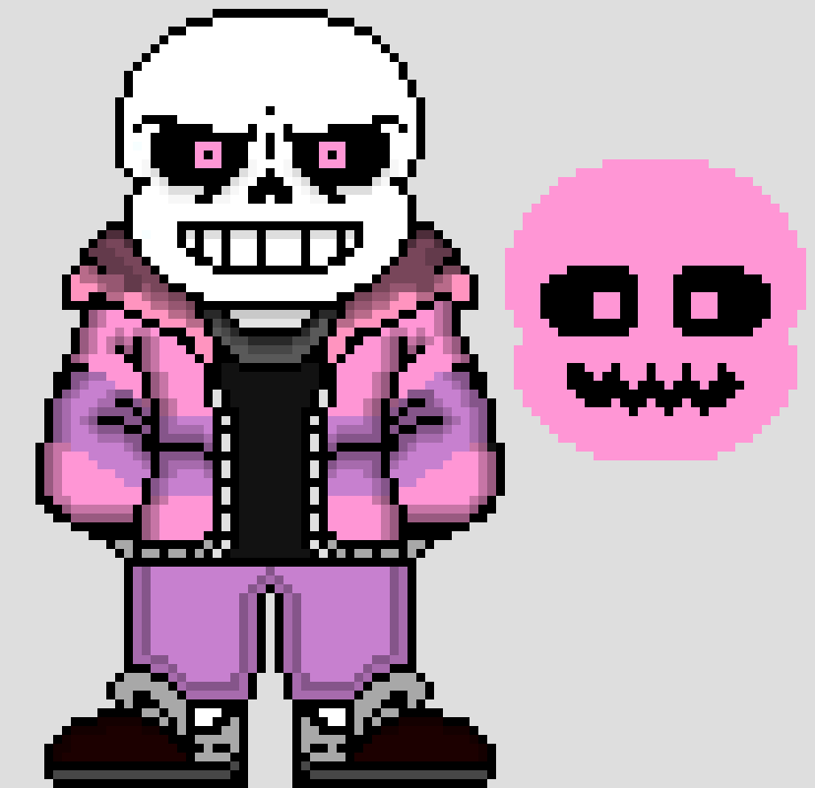 Betty!Sans (With Akumu!Sans)