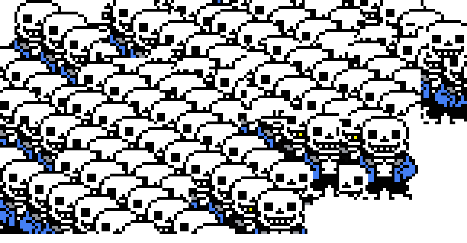 [acbc50] the sans army that was guarding started firing at dust ink